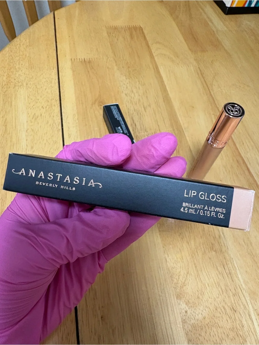 Anastasia Beverly Hills Lip Gloss In HONEY KISS, Full Sz 0.15oz, BNIB, AUTHENTIC